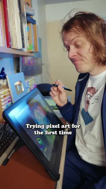 ​A misconception about pixel art is that it's easier just because it looks low-r