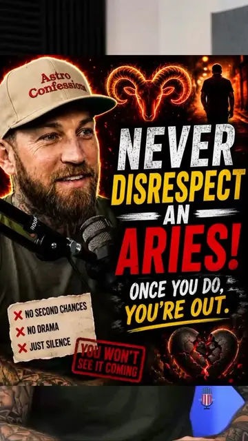 Why you should never disrespects an Aries.. Once you do you are out. #Aries #dis