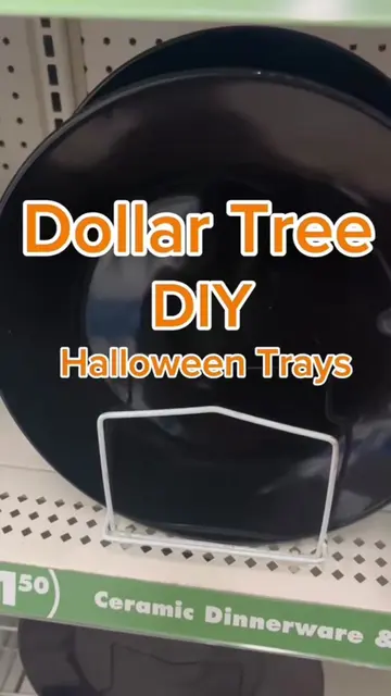 🎃👻 Dollar Tree just made Halloween decorating dangerously cute! This ghost hol