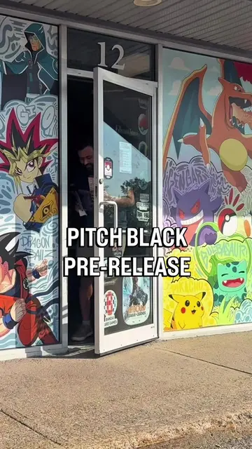 WE GOT PITCH BLACK EARLY!  My local card shop had a bunch of Pitch Black Pokemon