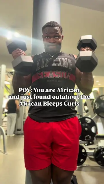 Give it a try💪🏾‼️ #fypシ #africanbicepscurl #mansaray12 #GymTok #trending 