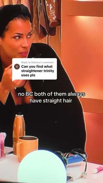 Replying to @Vanessa I’m sure Kayda and Trinity share this straightner since it 