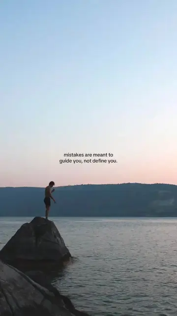 Your mistakes don’t define you, what you do after them does. Forgive yourself an