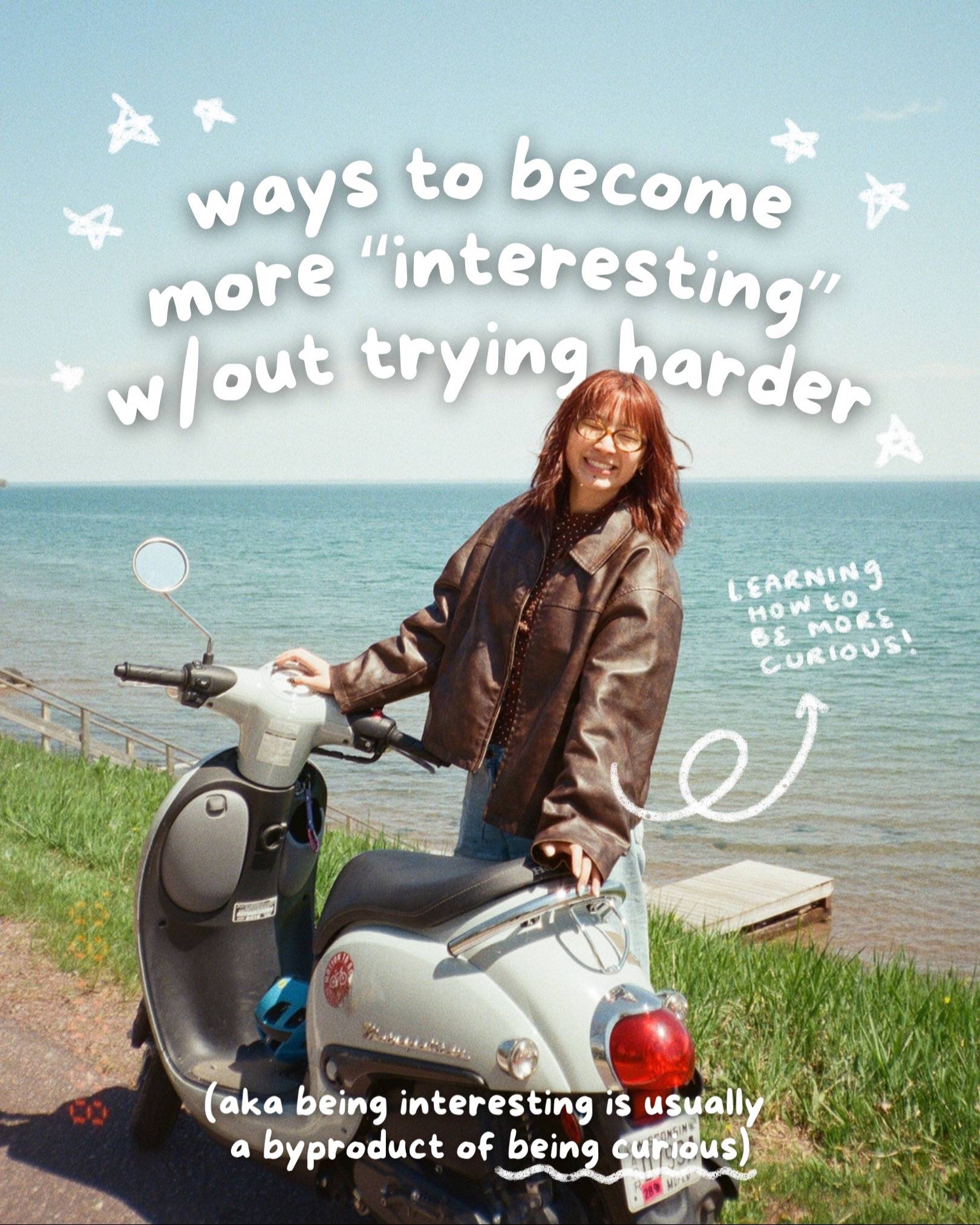 when being “interesting” is just a byproduct of being more curious!  #curiosity 