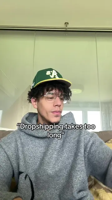 “Dropshipping takes too long” #greenscreen #aidropshipping #ecommerce #shopify 