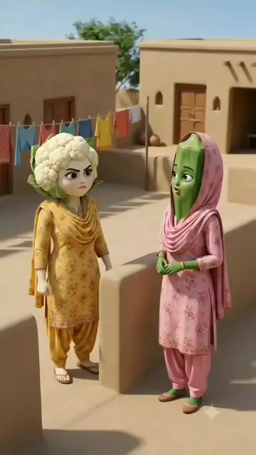 🥔🤣 Aloo vs Kadu | Ghobi & Bhindi Caused All the Drama!#creatorsearchinsights #