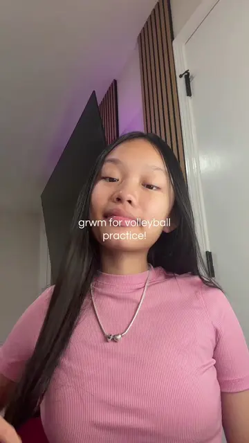 grwm for volleyball practice! #fyp #viral #foryou #grwm #volleyball 