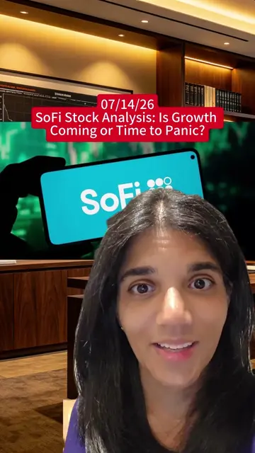 💰 SoFi Stock Analysis: Is Growth Coming or Time to Panic? 📉 #Fintech #Investin