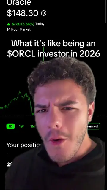 Just gonna keep adding ngl 😎  #oracle #stockstobuy #stockmarket #investingforbe