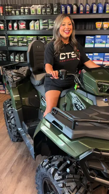 Check out the Polaris Sportsman Touring 570! It delivers a smooth ride, extra co