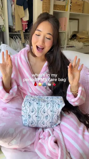 ⭐️💕WHAT’S IN MY PERIOD BAG!!🩸comment “period” for links!! having a period is a