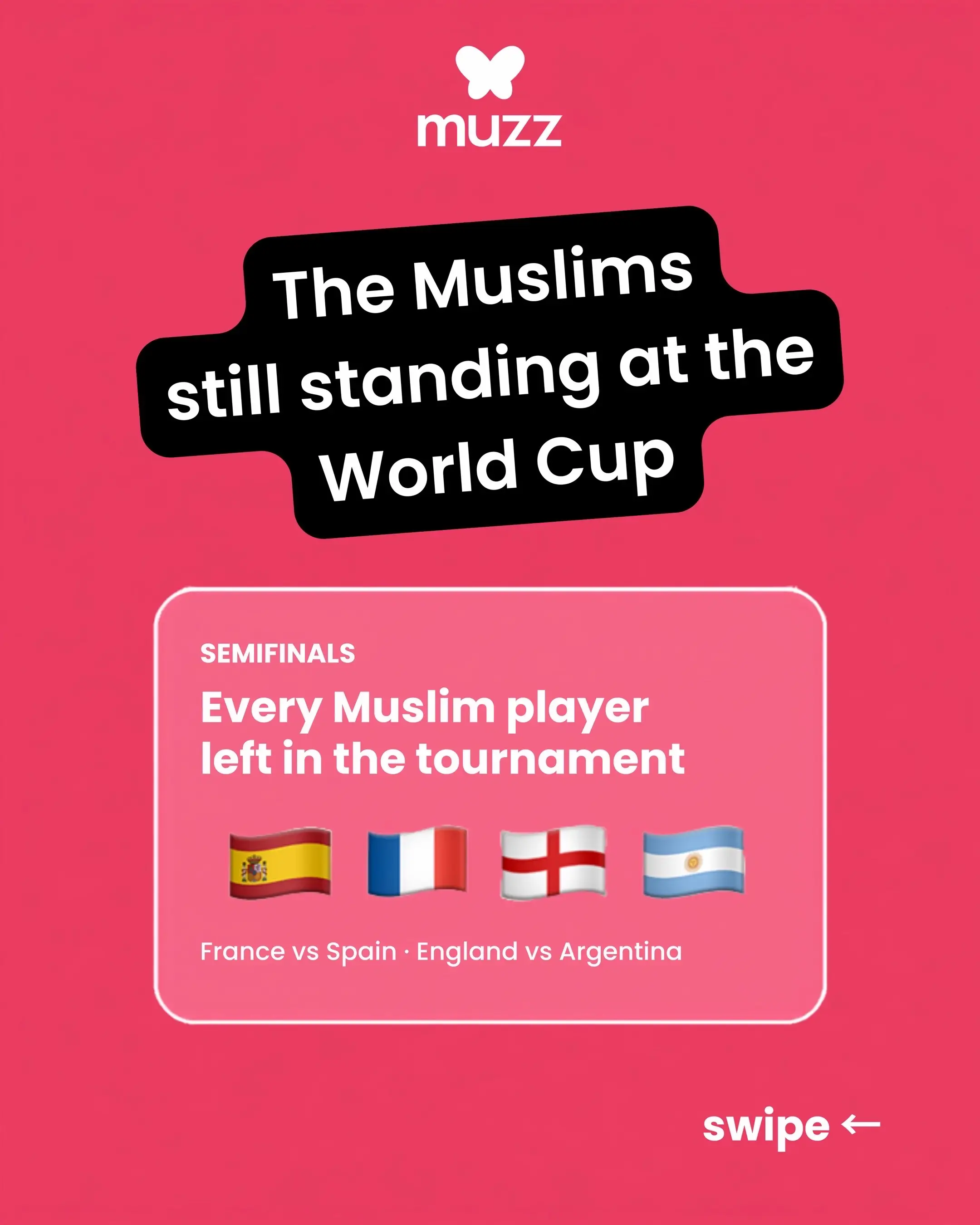 the deen made the semifinals 🤲 every muslim player still standing at this world