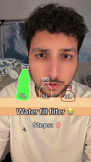 Water fill filter is so hard 😭 #water #filter #game #filterchallenge 