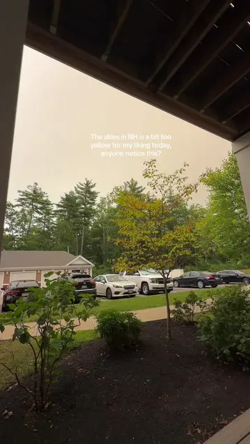 Did some research and apparently it’s the wildfires in Canada that’s causing the