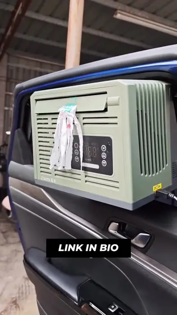 This Portable Car Window AC Is the Coolest Summer Gadget of 2026! 🚗❄️☀️#portabl