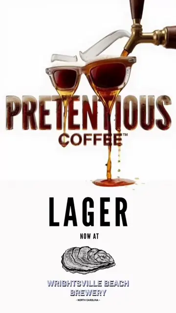 Our coffee is now featured in a beer @wrightsville beach brewery - go check it o