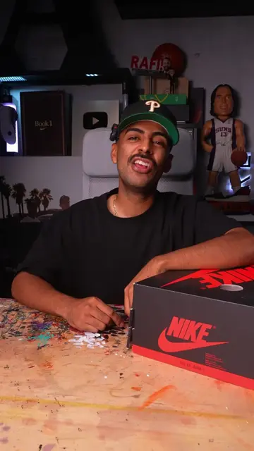 Vick Almighty got his hands on a pair of VAA AJ1s for Dom Mysterio… then took th