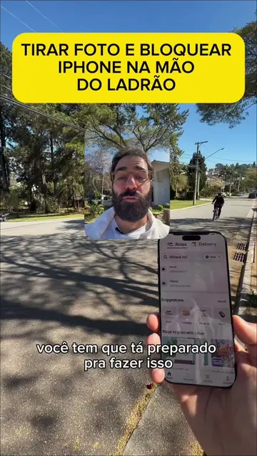 COMENTA: você acha que essa automação realmente atrapalharia um ladrão? Com o ap
