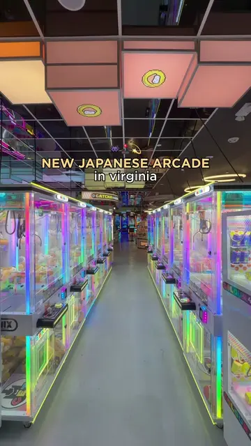 Gatcha, a Japanese-inspired arcade with claw machines, gacha, and blind boxes, i