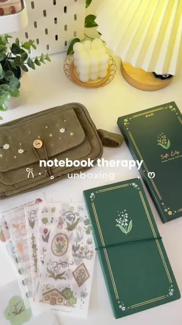 @Notebook Therapy unboxing 🍀 Hace unas semanas recibí este paquete con uno de l