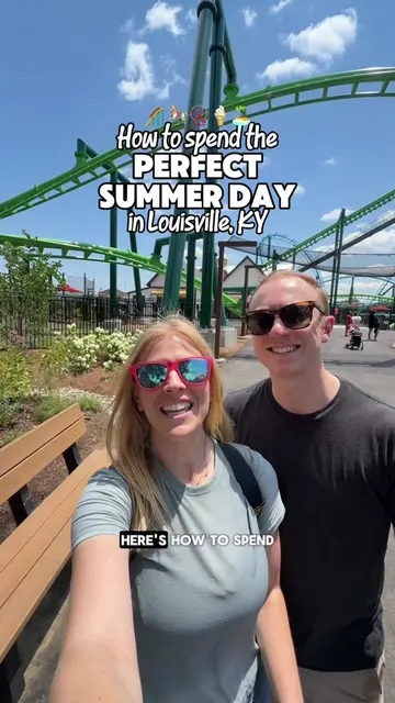 Here’s how to spend the perfect summer day in Louisville, Kentucky. ☺️☀️🎢 #ad @
