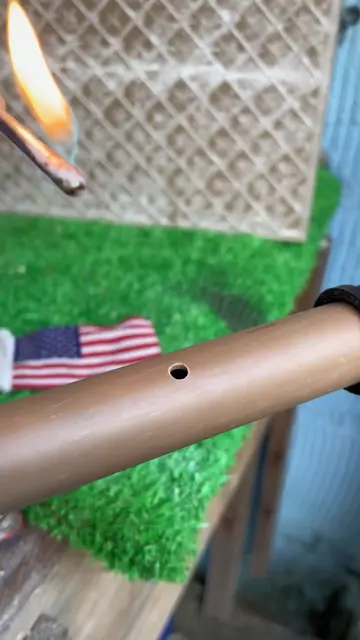 Plumber Sealed a Water Leak Using Just a Pop Rivet #PlumbingHack #DIYRepair #Pop