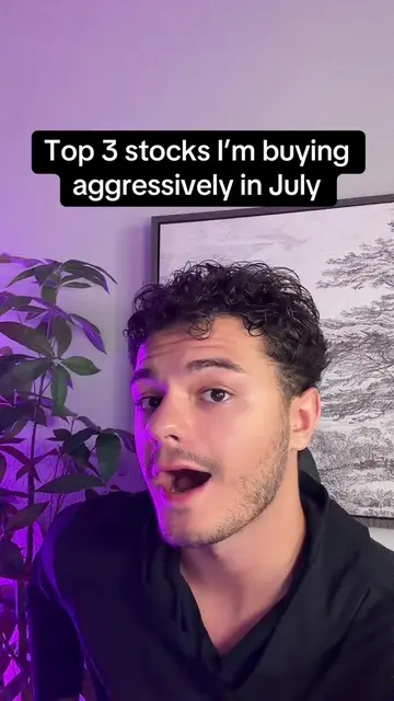 Top 3 stocks in July! Argue with a wall brosquito 💸 #stockstobuy #financialfree
