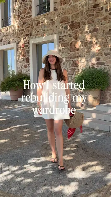 The 4 things I did to start rebuilding my wardrobe from scratch after selling & 