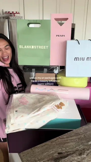 PR UNBOXING DAY🎀🤍 unbox all the pr packages i’ve received recently with me! th