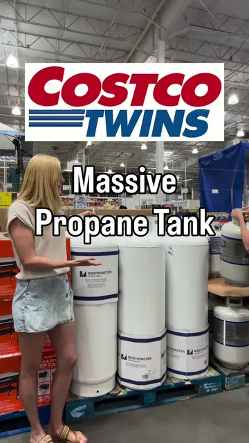 Look at this massive propane tank we found at Costco 😳 #costco #costcofinds #pr