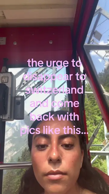 heights fear ME #switzerland #Outdoors #traveltiktok 