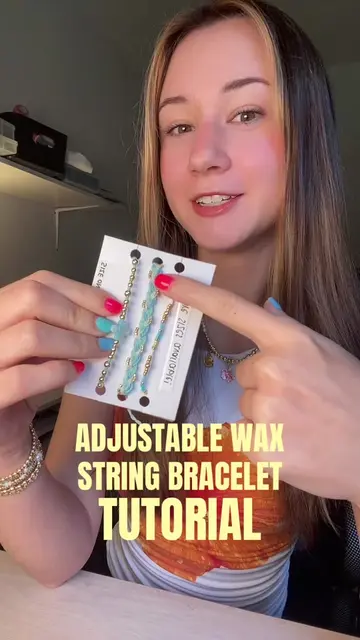I love that these are waterproof bracelets! #beadedbracelets #braceletmaking #tu