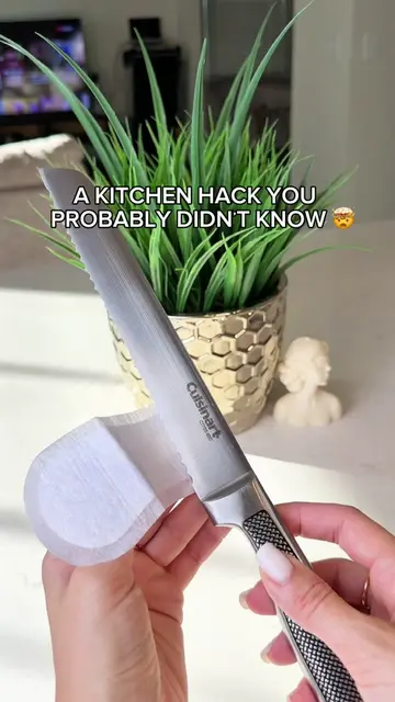 A KITCHEN HACK YOU PROBABLY DIDN’T KNOW. 🤯 One simple trick you’ll want to try 