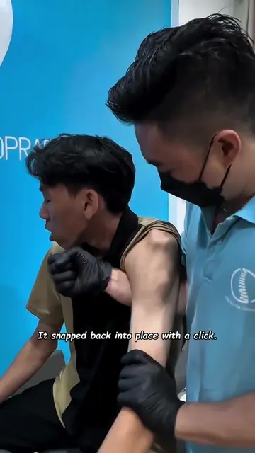 The Human Body Reset Button#funny #foryou #dislocation#OddlySatisfying #Reaction
