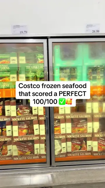 Costco’s cleanest frozen seafood you can buy! All scored 100/100 on olive app #c