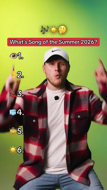 What’s Song Of The Summer 2026? 🎶☀️🤔 Do you know all of these summer 2026 song