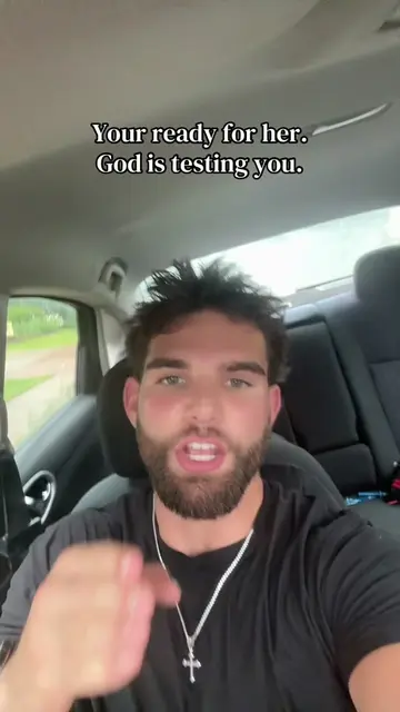 You're ready for her. That's why God's testing you. Let me be clear — I'm not ta