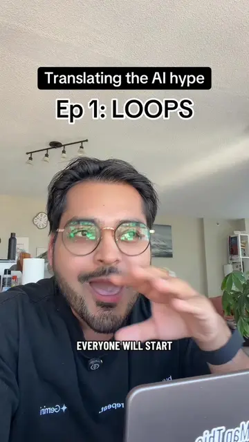 Translating the AI hype (episode 1: LOOPS) #learnai #digitalsamaritan 