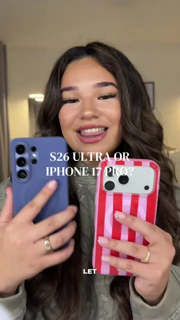 Samsung or iPhone? 👀 #samsung #iphone #samsungvsapple #s26ultra #iphone17promax