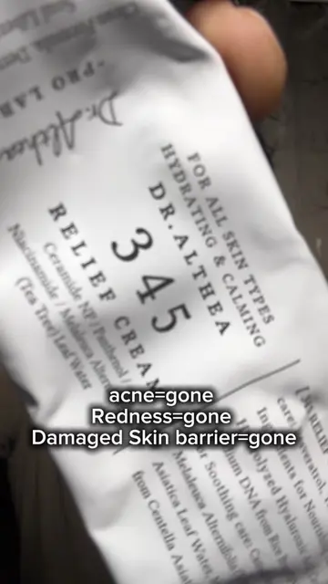 100 Skin Concern & the solution is here  @Dr.Althea US 345 relief cream + 345 re