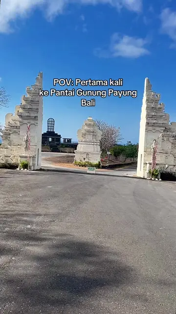 POV: Pertama kali ke Pantai Gunung Payung Asli sih pantai pantai di Kuta Selatan