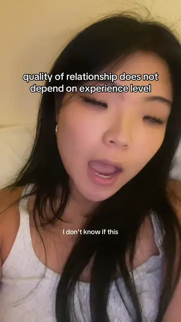 Experience helps but it doesn’t actually determine the success of the relationsh