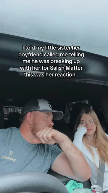 Omg she lost it at the end there.. #fyp #boyfriend #littlesister #breakup 