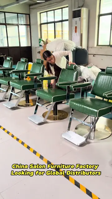 China Salon Furniture Factory  Looking for Global Distributors #barberchair #fur