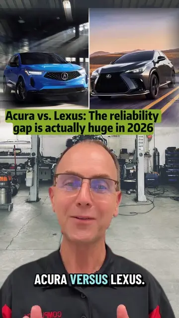 Luxury Showdown: Acura vs. Lexus – Which Lasts Longer? 🔑🚗 #CarReliability #Lux
