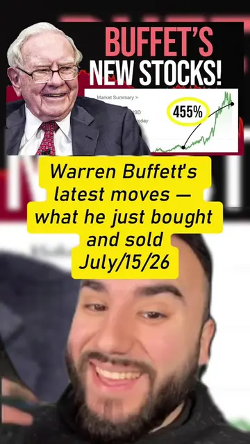 Warren Buffett's latest moves — what he just bought and sold
 #WarrenBuffett #Be