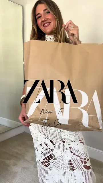 Zara New In Try On 🛍️ Zara take a bow, you have out done yourselves 🙌🏻🩵 Prod