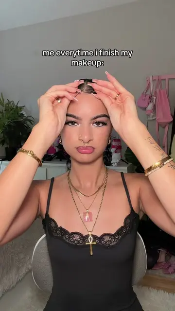 now i don’t look like an egg #grwm #relatable #curlyhair 