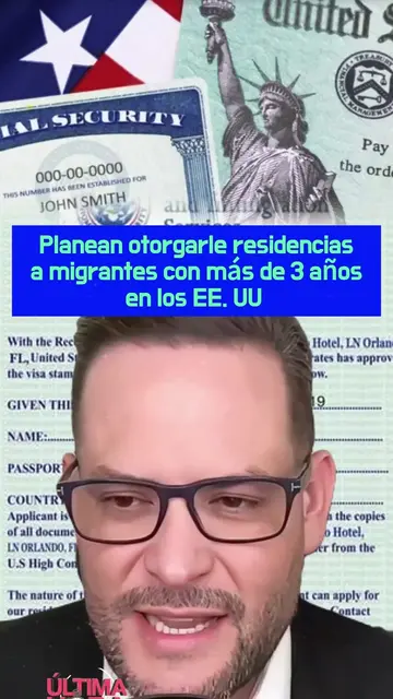 Planean otorgarle residencias a migrantes con más de 3 años en los EE. UU #migra