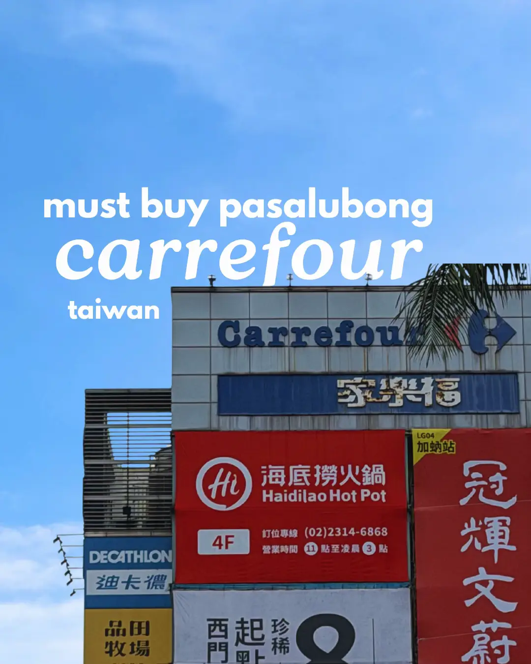 Going to Taiwan soon? 🇹🇼✨ and looking for pasalubong ideas in carrefour taiwan